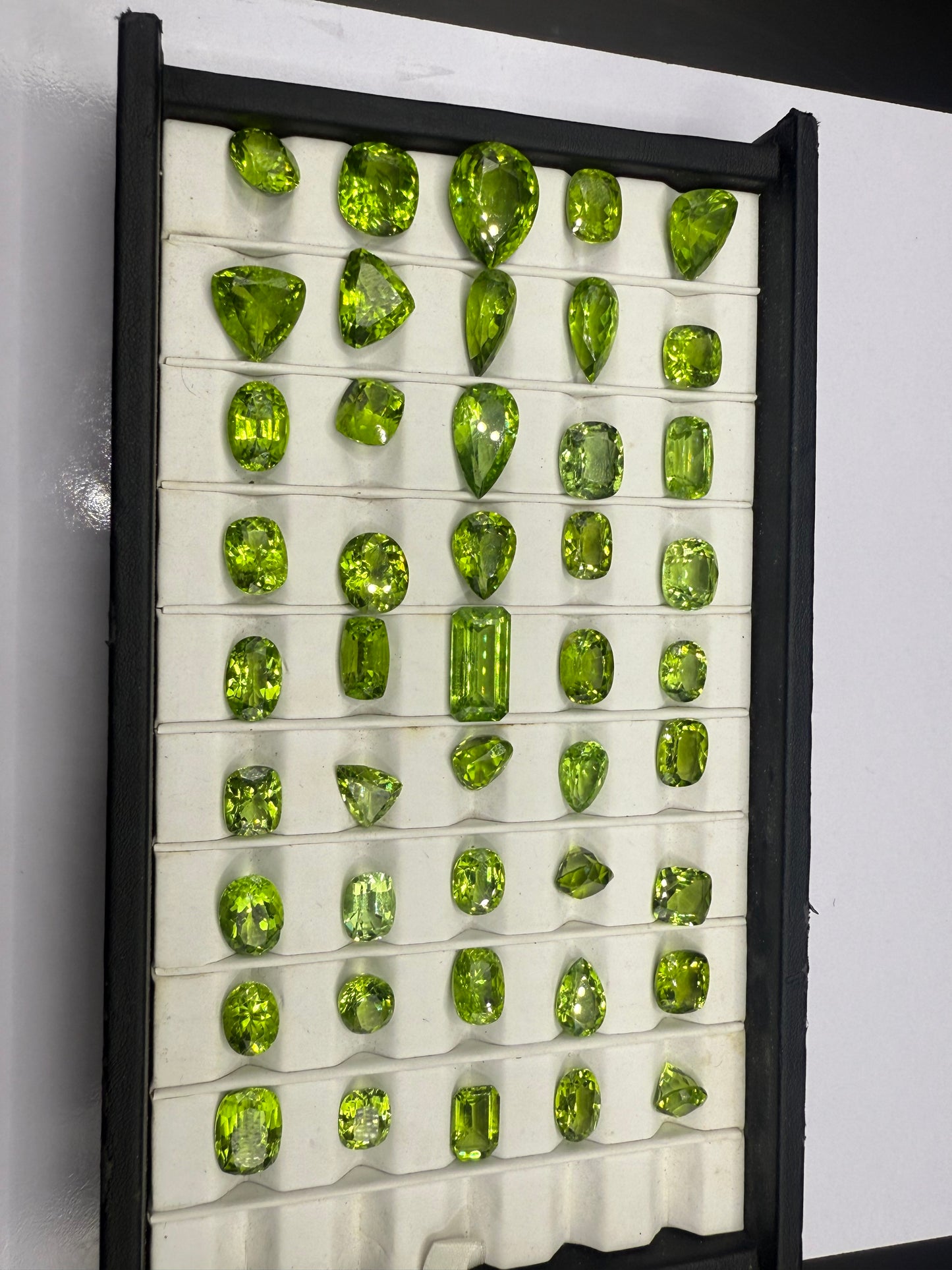 Natural Peridot Parcel – 250 Carats | Eye-Clean | Pakistan Origin