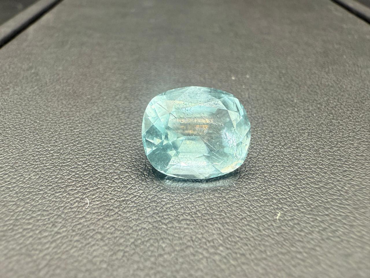 Natural Aquamarine – 7.6 Carats | Eye-Clean & Untreated | Skardu, Pakistan