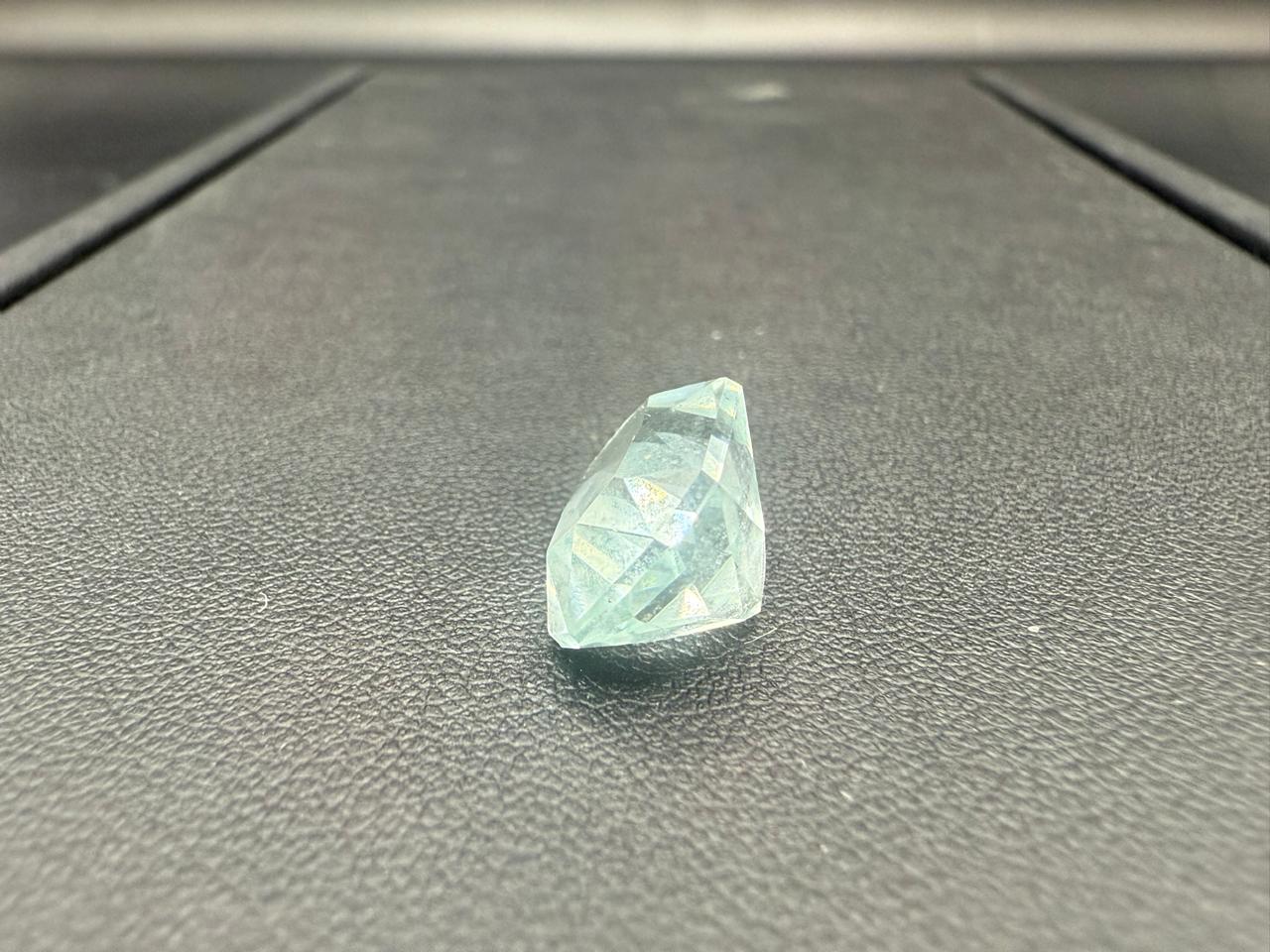 Natural Aquamarine – 7.6 Carats | Eye-Clean & Untreated | Skardu, Pakistan