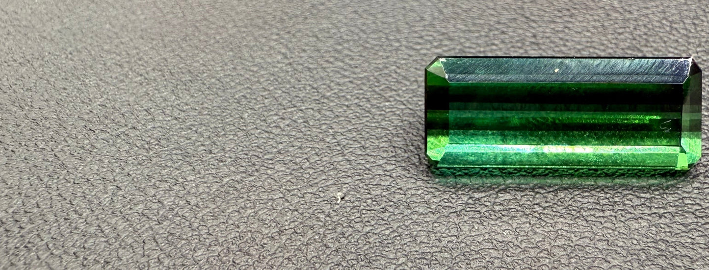 7.6 Carat Natural Green Tourmaline – Eye Clean, Untreated | Origin: Afghanistan