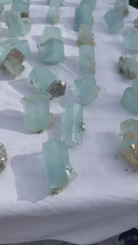 Aqua Marine Specimen Lot