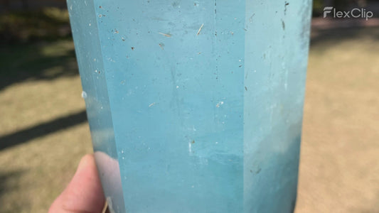 Natural Aquamarine Crystal – Nagar, Pakistan | Untreated Gemstone Specimen